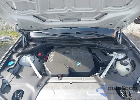 2023 BMW X3 xDrive30I из США, поврежденный, VIN 5UX53DP06P9R23260